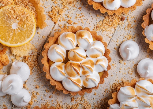 Тарт лимонний